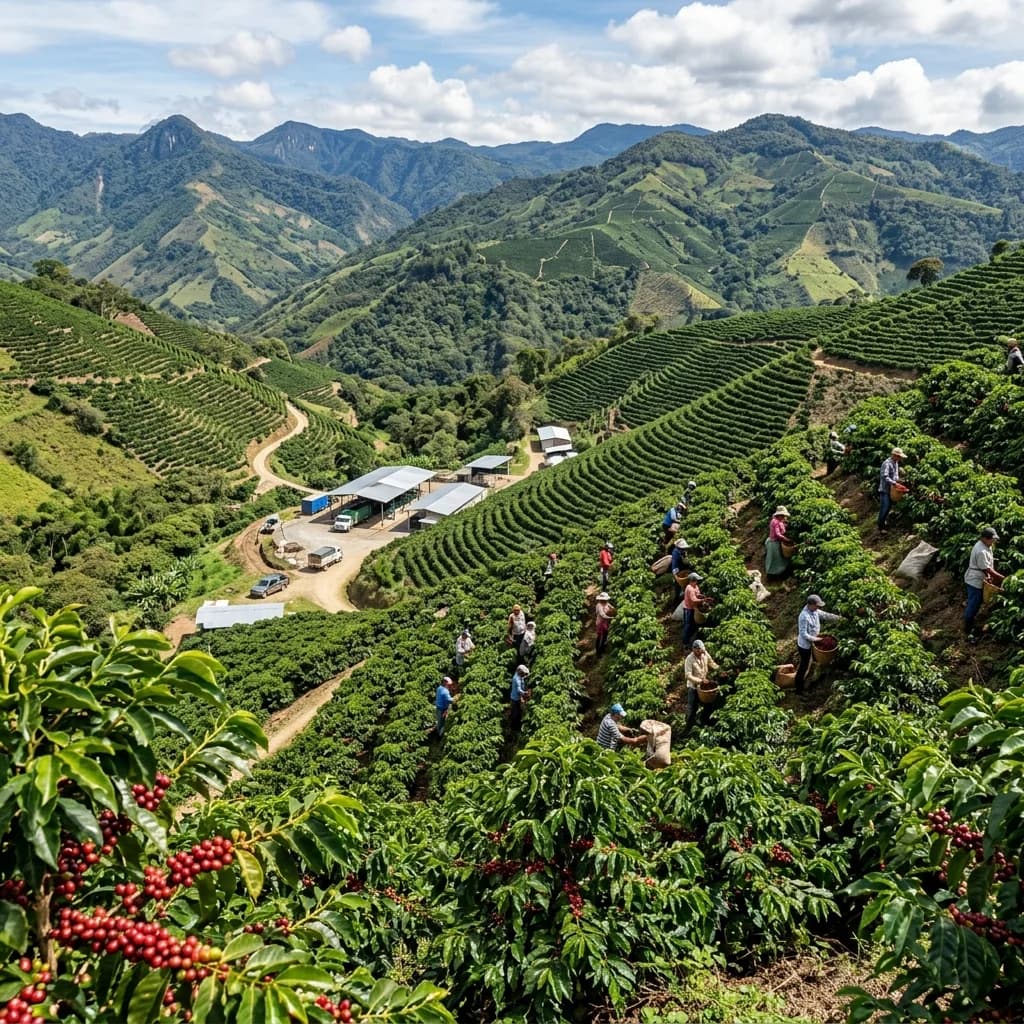 Colombia & Ethiopia Green Coffee Origins